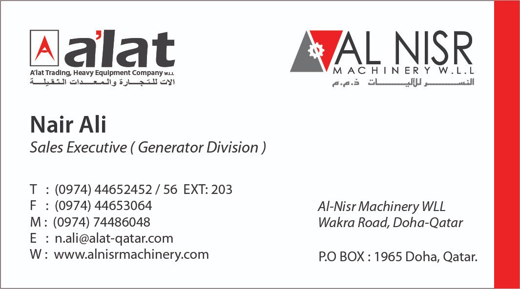 Al-Nisr Machinery W.L.L